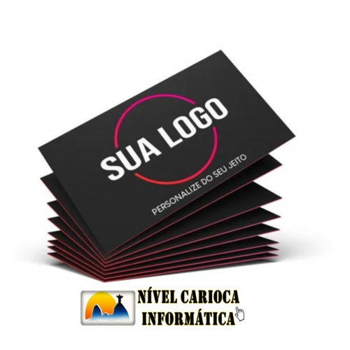 Cartão de Visita - UV Total Frente 4x0