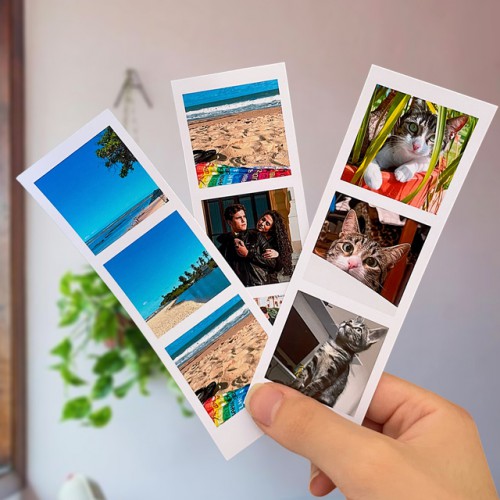 Tirinha de Fotos / Marcador de Página c/ fotos