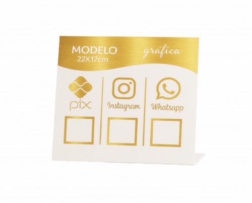 Modelo Pix+insta+wpp 22x17